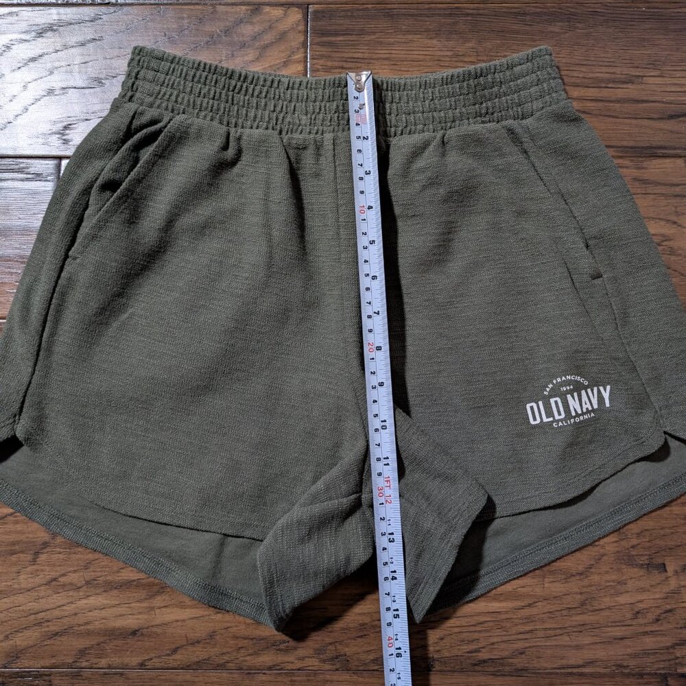 Old Navy lounge shorts olive green size small - Picture 7 of 13